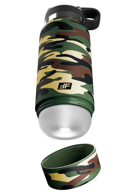 PDX Plus Fap Flask Happy Camper by Pipedream - Happytoys Sexshop: Toys for Feeling Happy & Easy 😊 - Discreet geleverd