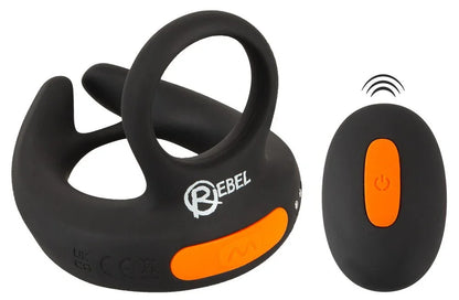 RC Scrotum Stimulator with Vibrations by Rebel - Happytoys Sexshop: Toys for Feeling Happy & Easy 😊 - Discreet geleverd