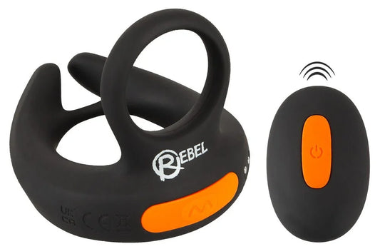 RC Scrotum Stimulator with Vibrations by Rebel - Happytoys Sexshop: Toys for Feeling Happy & Easy 😊 - Discreet geleverd