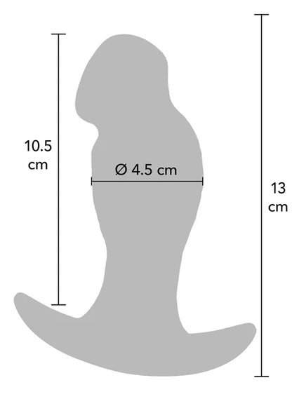 Realistic Buttplug Liquid Silicone 13 cm by Hidden Desire