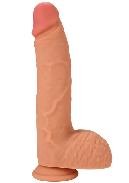 Realistic Dildo Liquid Silicone 23 cm by Hidden Desire - Happytoys Sexshop: Toys for Feeling Happy & Easy 😊 - Discreet geleverd