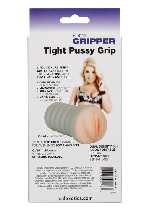 Ribbed Gripper Tight Pussy by CalExotics