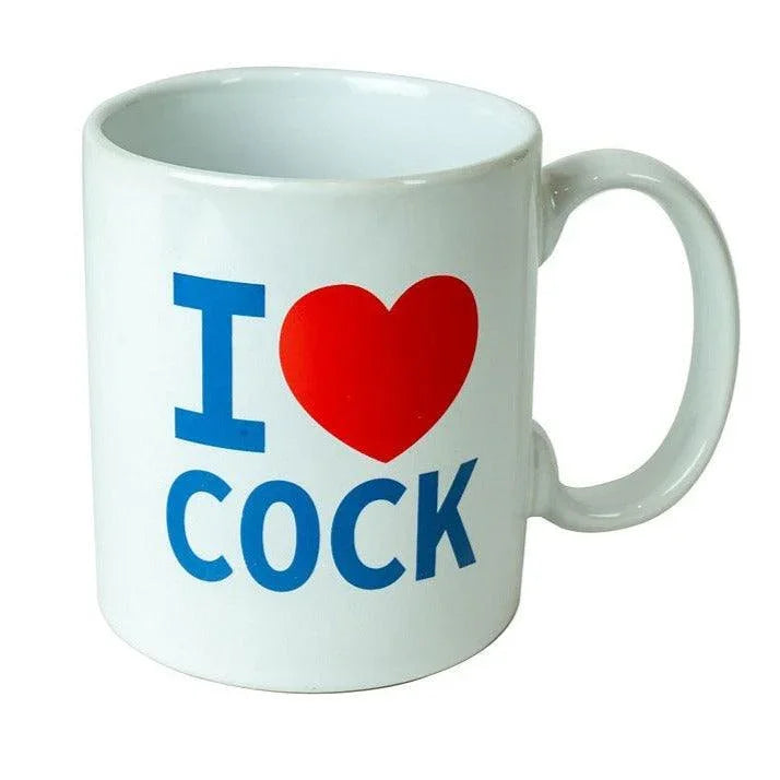 S&F I Love Cock Mug - Happytoys Sexshop: Toys for Feeling Happy & Easy 😊 - Discreet geleverd