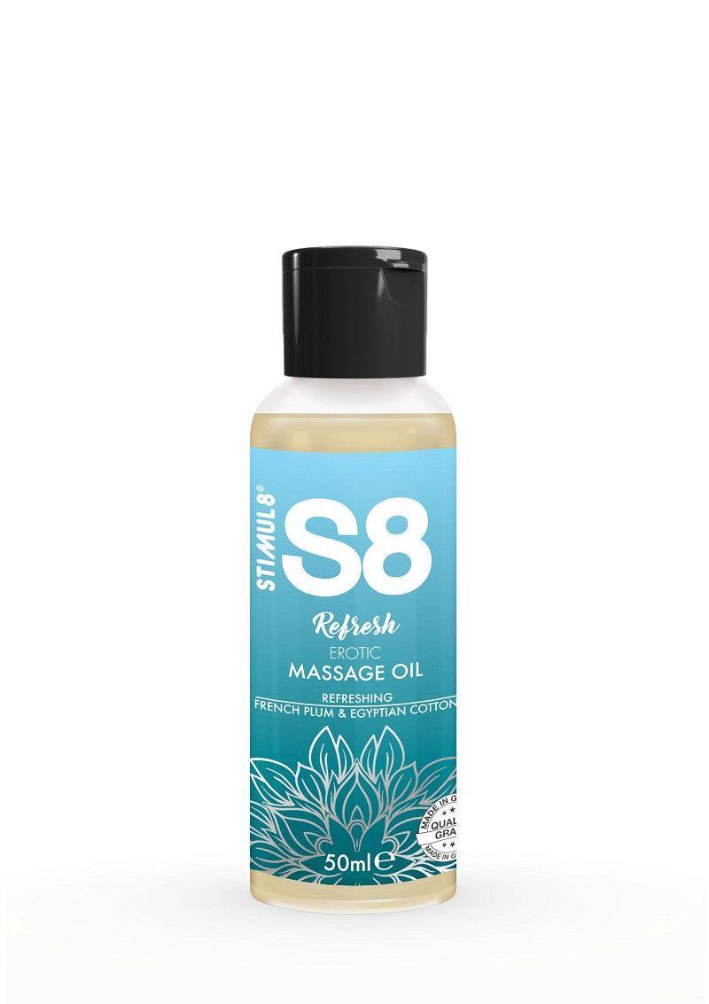 S8 Massage Oil Box 3x 50ml massage olie met 3 geuren - Happytoys Sexshop: Toys for Feeling Happy & Easy 😊 - Discreet geleverd