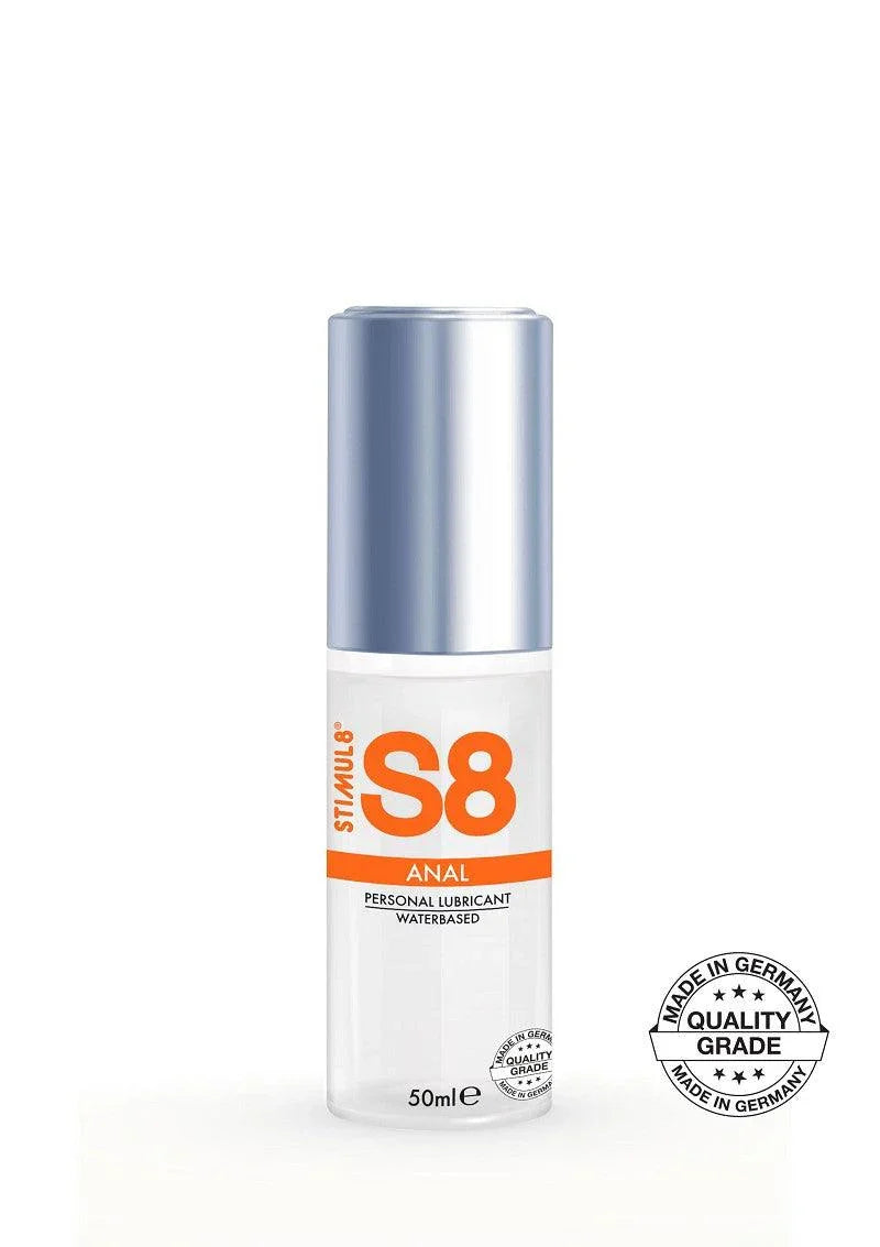 S8 Waterbased Anal Lube 50ml Anaal Glijmiddel - Happytoys Sexshop: Toys for Feeling Happy & Easy 😊 - Discreet geleverd