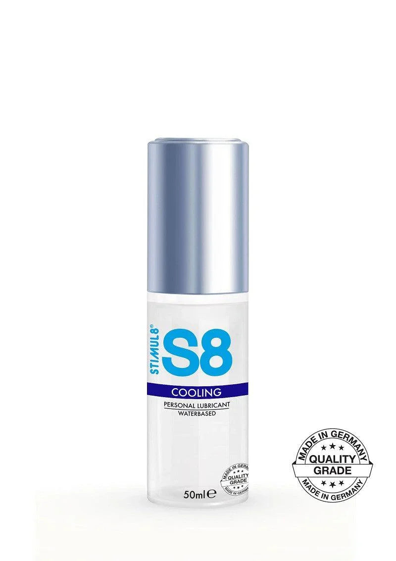 S8 Waterbased Cooling Lube 50ml - Happytoys Sexshop: Toys for Feeling Happy & Easy 😊 - Discreet geleverd