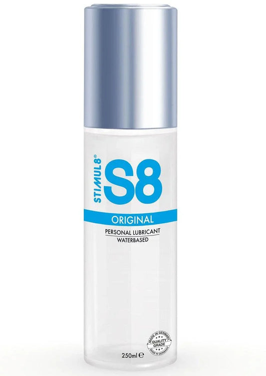 S8 Waterbased Lube 250ml glijmiddel - Happytoys Sexshop: Toys for Feeling Happy & Easy 😊 - Discreet geleverd