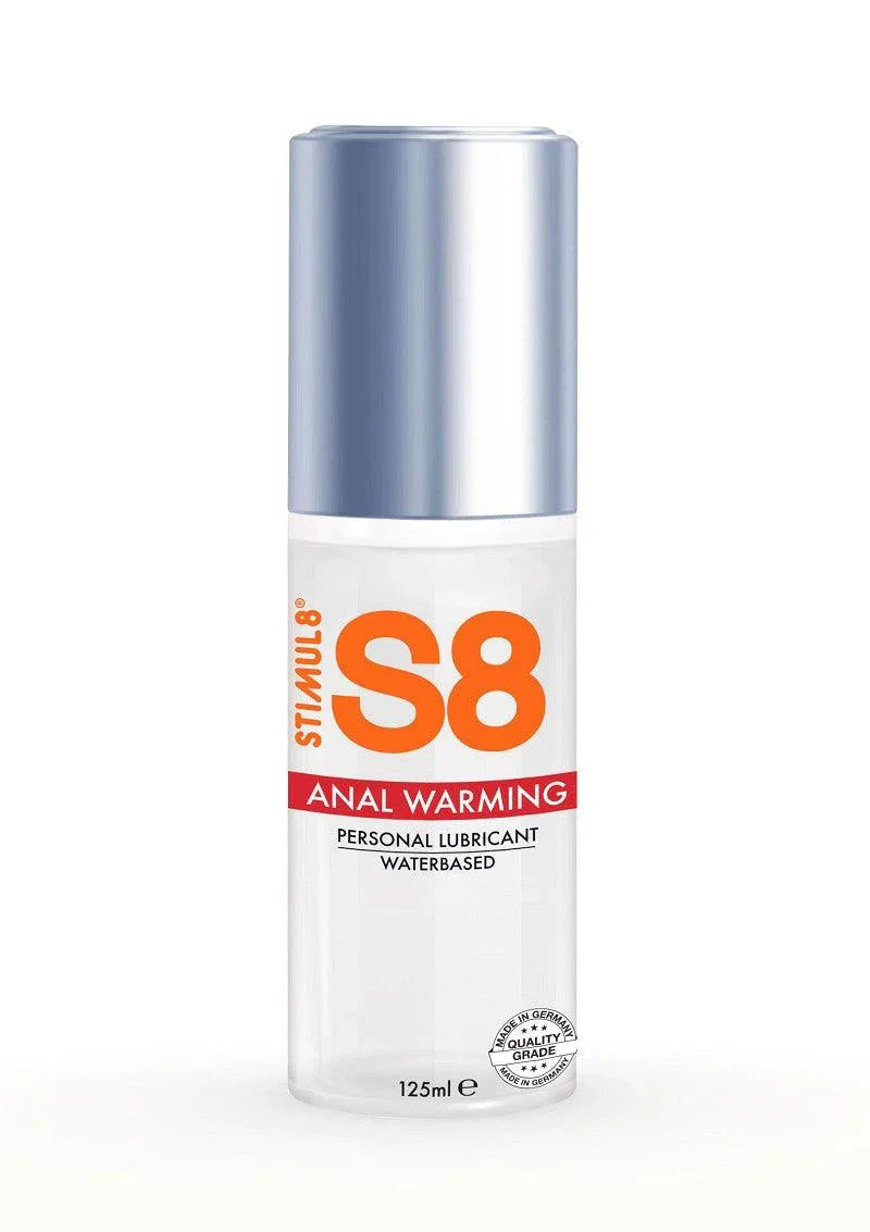 S8 Waterbased Warming Anal Lube 125ml Anaal Glijmiddel - Happytoys Sexshop: Toys for Feeling Happy & Easy 😊 - Discreet geleverd