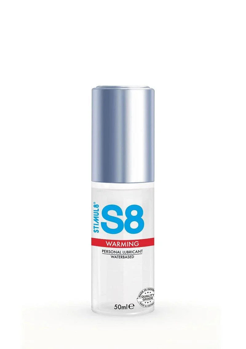 S8 Waterbased Warming Lube 50ml - Happytoys Sexshop: Toys for Feeling Happy & Easy 😊 - Discreet geleverd