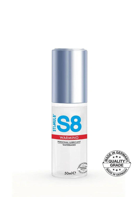 S8 Waterbased Warming Lube 50ml - Happytoys Sexshop: Toys for Feeling Happy & Easy 😊 - Discreet geleverd