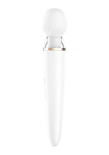 Satisfyer Double Wand-er Bluetooth + App Vibrator - Happytoys Sexshop: Toys for Feeling Happy & Easy 😊 - Discreet geleverd