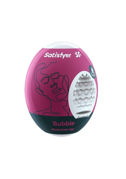 Satisfyer Masturbator Egg bubble 1pcs - Happytoys Sexshop: Toys for Feeling Happy & Easy 😊 - Discreet geleverd