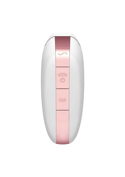 Love Triangle White / incl. Bluetooth and App by Satisfyer - Happytoys Sexshop: Toys for Feeling Happy & Easy 😊 - Discreet geleverd