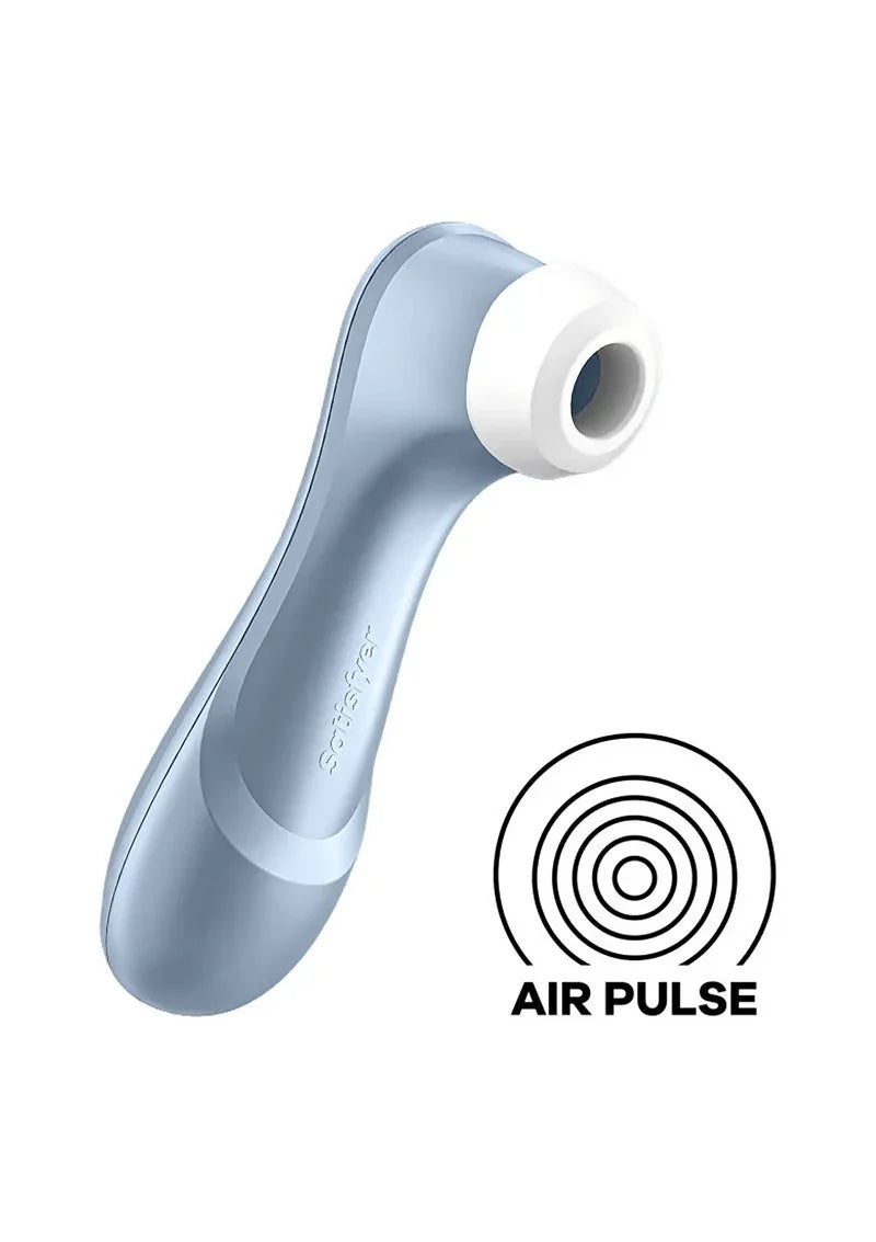 Satisfyer Pro 2+ Generation 2 (blauw) - Happytoys Sexshop: Toys for Feeling Happy & Easy 😊 - Discreet geleverd