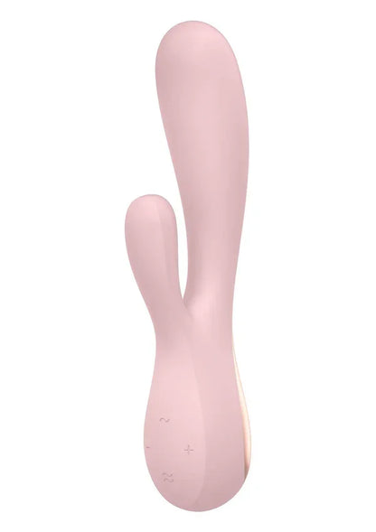 Mono Flex Mauve / incl. Bluetooth and App by Satisfyer - Happytoys Sexshop: Toys for Feeling Happy & Easy 😊 - Discreet geleverd