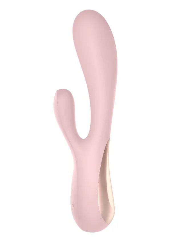 Mono Flex Mauve / incl. Bluetooth and App by Satisfyer - Happytoys Sexshop: Toys for Feeling Happy & Easy 😊 - Discreet geleverd