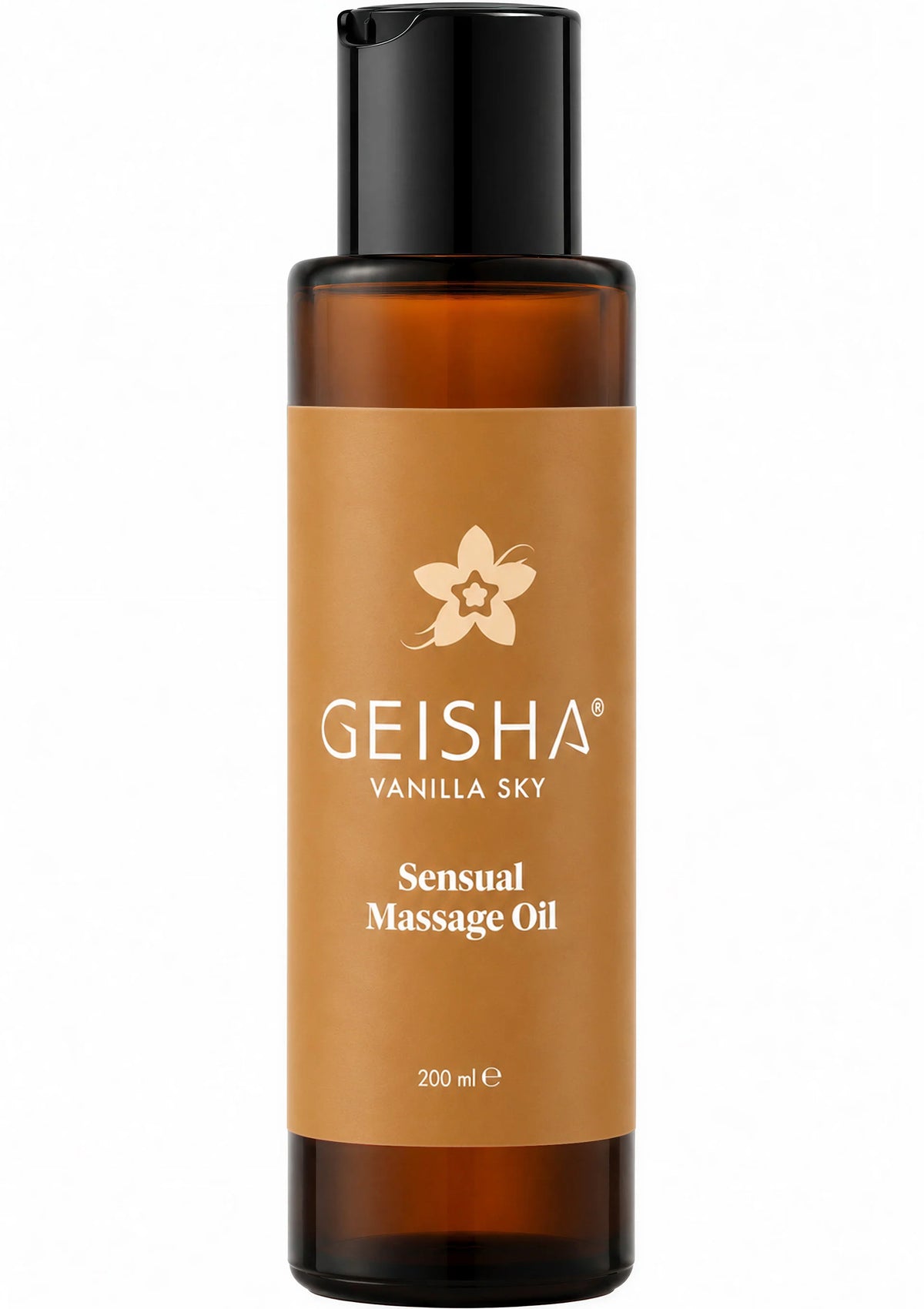 Bestel: Sensual Massage Oil 200 ml - bij Happytoys: de erotische sex webshop | liever Happy dan Easy ⭐⭐⭐⭐⭐ - Default Title - 90607 - VANILLA - 200