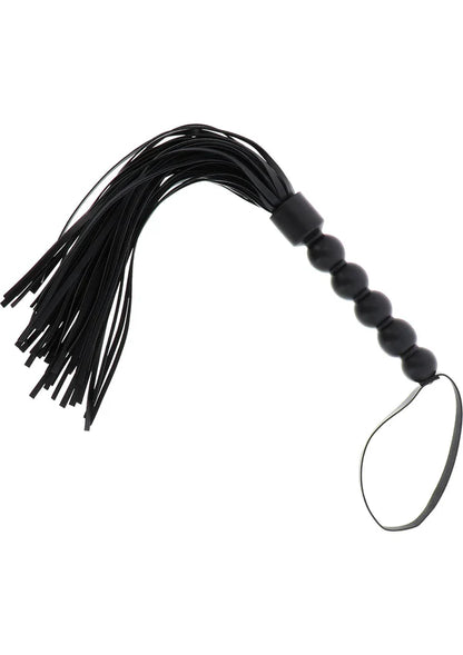 Short Beaded Flogger Whip by Hidden Desire
