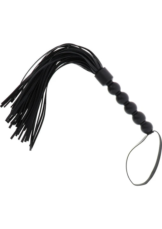 Short Beaded Flogger Whip by Hidden Desire