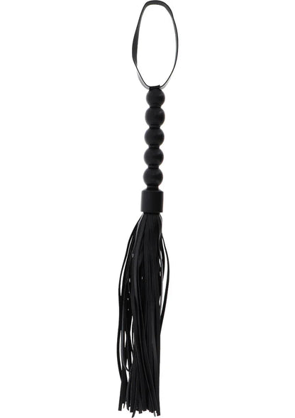 Short Beaded Flogger Whip by Hidden Desire
