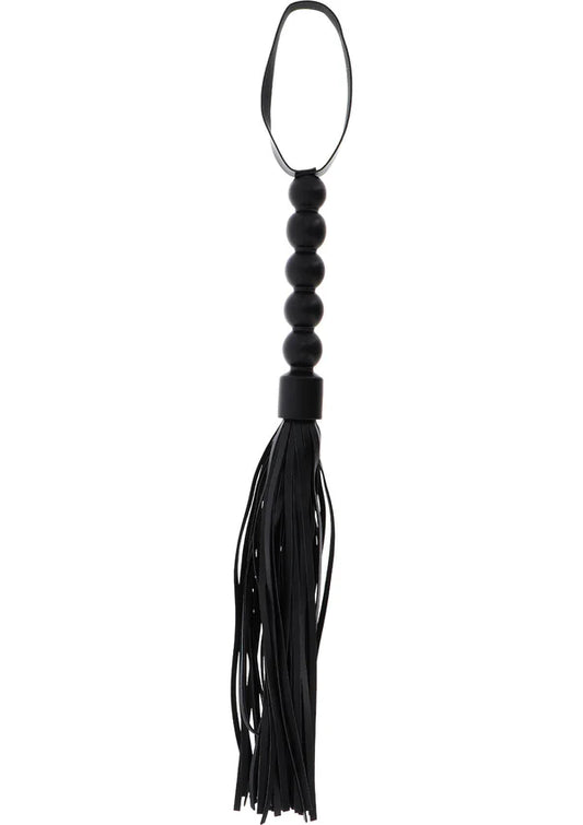 Short Beaded Flogger Whip by Hidden Desire
