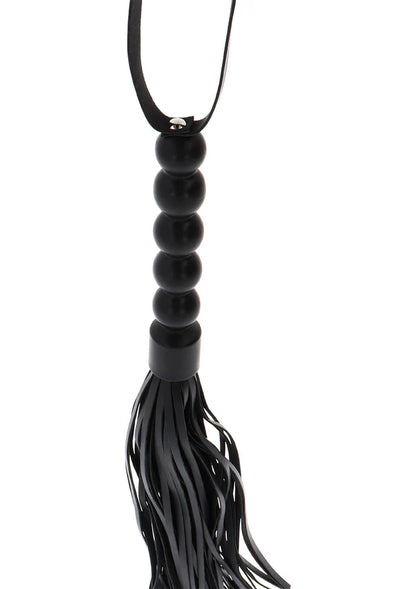 Short Beaded Flogger Whip by Hidden Desire