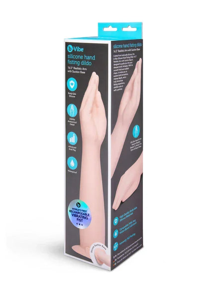 SiliconeHandFistingDildobyB-Vibe2 @ Happytoys Sexshop: online sex shop for Feeling Happy & Easy 😊 the erotic store owned by a woman