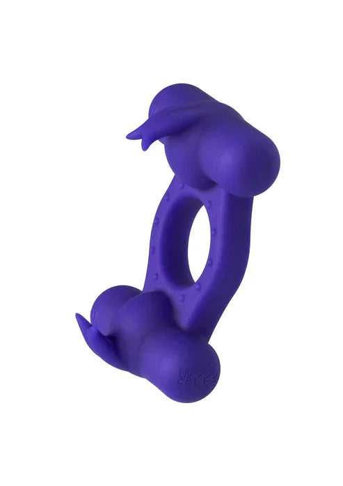 Silicone Rechargeable Triple Orgasm Enhancer by CalExotics