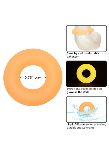 Silicone Prolong Medium Ring by CalExotics