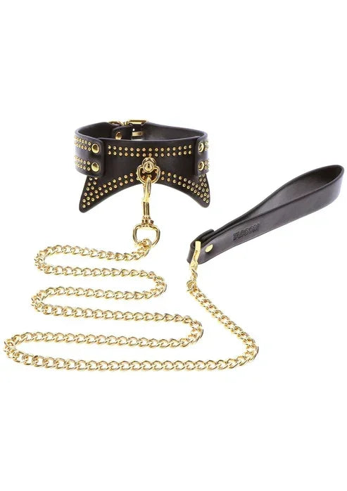 Studded Collar and Leash @ Taboom - Happytoys Sexshop: online sex shop for Feeling Happy & Easy 😊 - Discreet geleverd