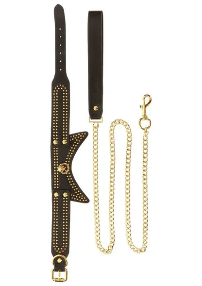 Studded Collar and Leash @ Taboom - Happytoys Sexshop: online sex shop for Feeling Happy & Easy 😊 - Discreet geleverd