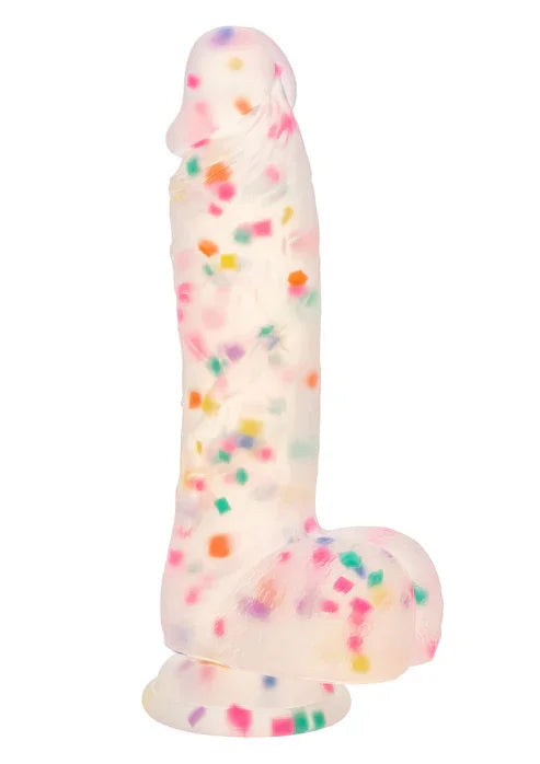 Studs Dildo 15.25 cm @ CalExotics - Happytoys Sexshop: online sex shop for Feeling Happy & Easy 😊 - Discreet geleverd