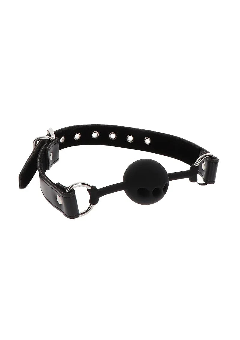Taboom Bondage Essentials Silicone Ball Gag - Happytoys Sexshop: Toys for Feeling Happy & Easy 😊 - Discreet geleverd