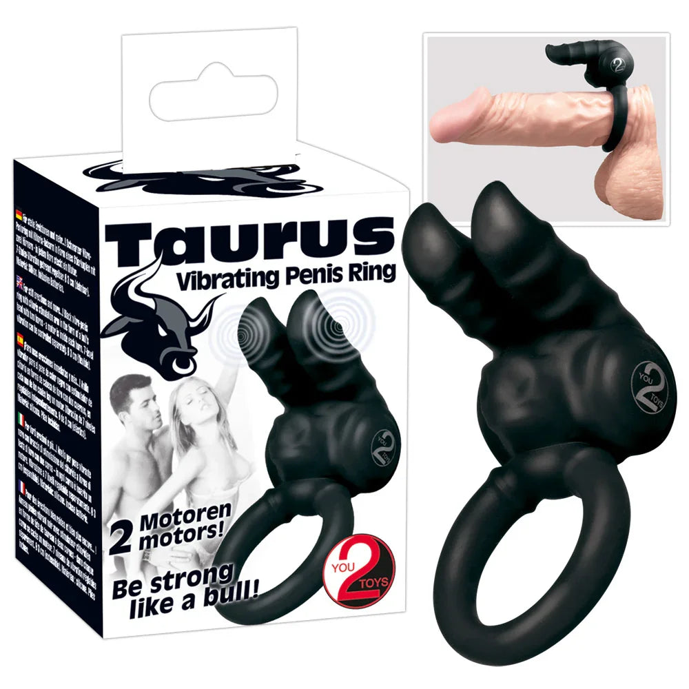 Taurus Clitoris stimulating Cock Ring - Happytoys Sexshop: Toys for Feeling Happy & Easy 😊 - Discreet geleverd