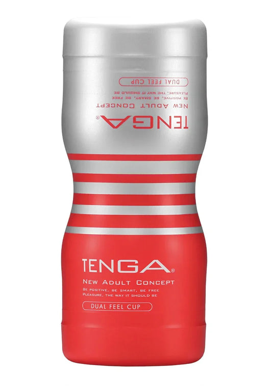 Tenga Dual Feel Cup Medium - Happytoys Sexshop: Toys for Feeling Happy & Easy 😊 - Discreet geleverd