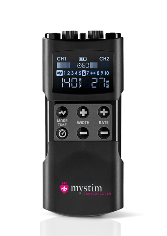Tension_Lover_2_Rechargeable_Electro_Stimulator_by_MyStim | bestel discreet online bij Happytoys, de erotische webshop geleid door een vrouw.