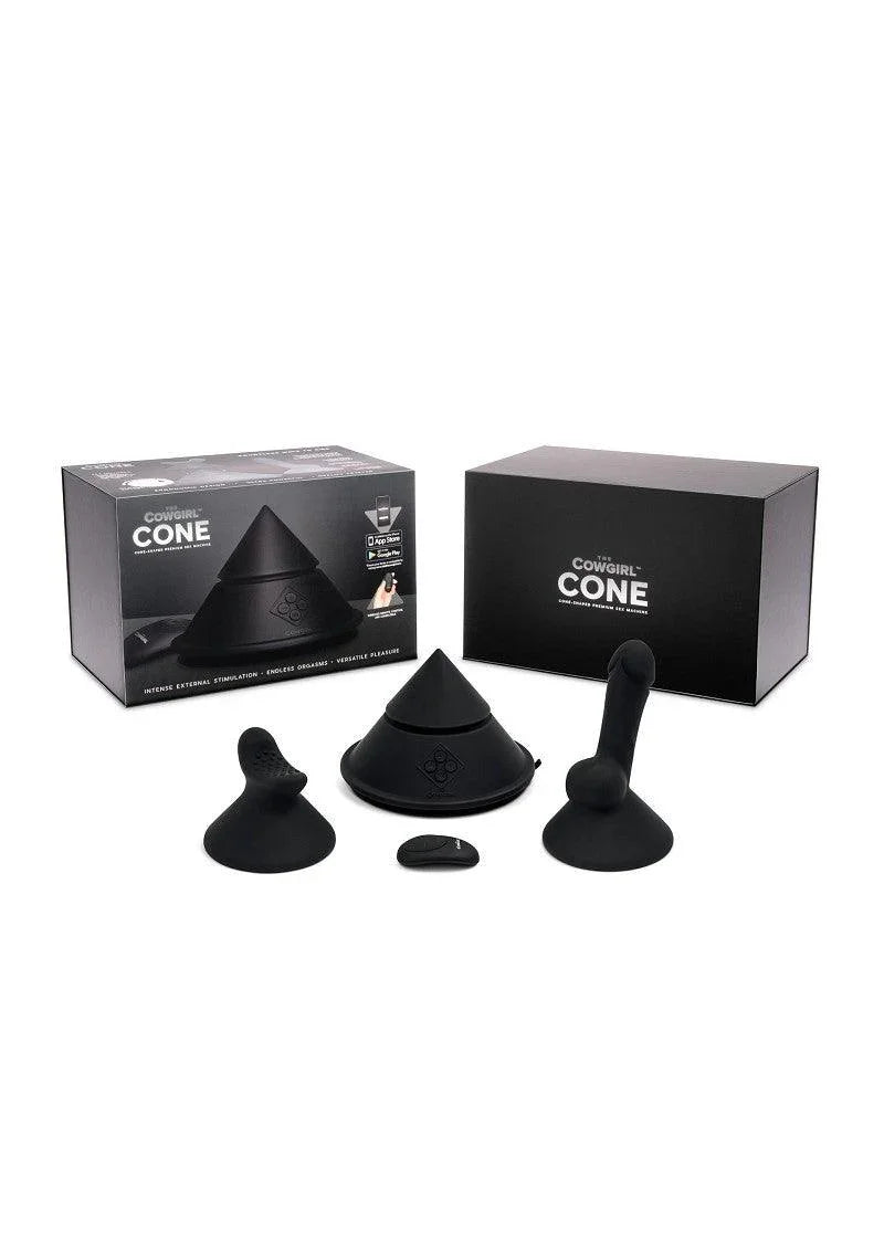 The Cowgirl The Cowgirl Cone Sex Machine - Happytoys Sexshop: Toys for Feeling Happy & Easy 😊 - Discreet geleverd