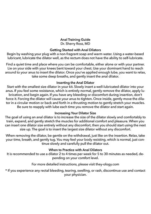 They-ology5-PieceWearableAnalTrainingSetbyCalExotics9 @ Happytoys Sexshop: online sex shop for Feeling Happy & Easy 😊 the erotic store owned by a woman