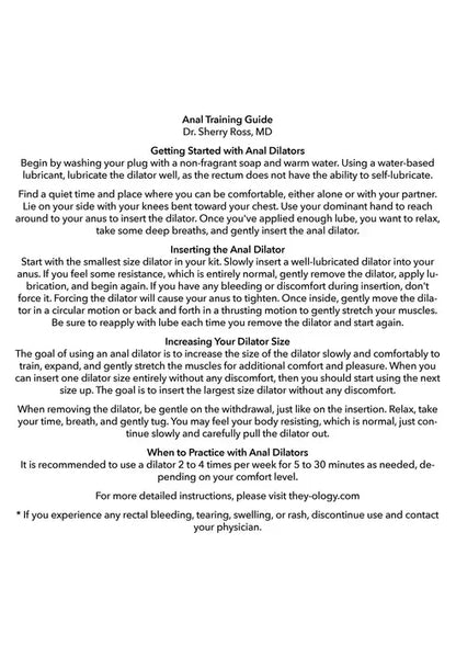 They-ology5-PieceWearableAnalTrainingSetbyCalExotics9 @ Happytoys Sexshop: online sex shop for Feeling Happy & Easy 😊 the erotic store owned by a woman