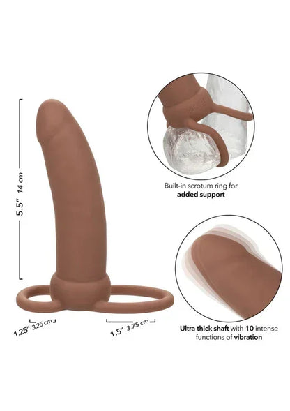 Thick Dual Penetrator by CalExotics - Happytoys Sexshop: online sex shop for Feeling Happy & Easy 😊 - Discreet geleverd