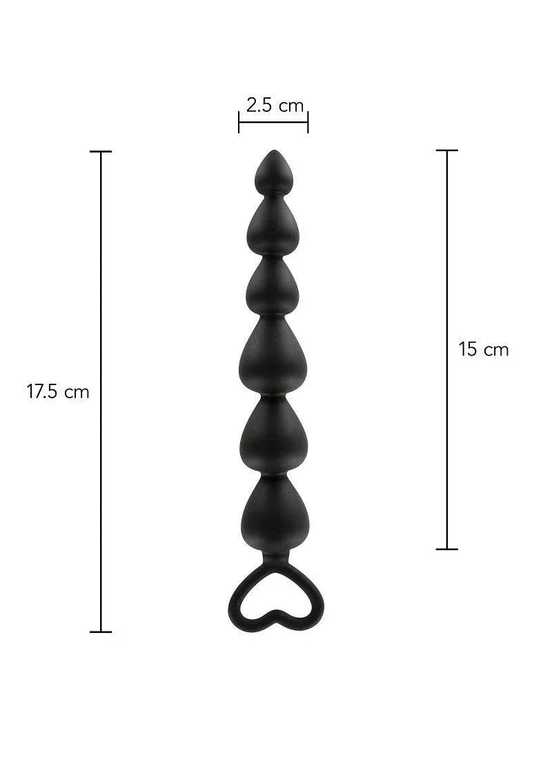 Anal Play Bottom Beads by ToyJoy - Happytoys Sexshop: Toys for Feeling Happy & Easy 😊 - Discreet geleverd