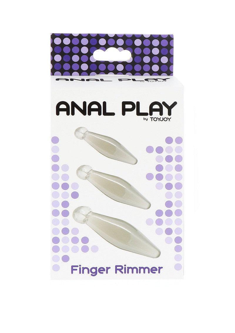 Anal Play Finger Rimmer 3pcs by ToyJoy - Happytoys Sexshop: Toys for Feeling Happy & Easy 😊 - Discreet geleverd