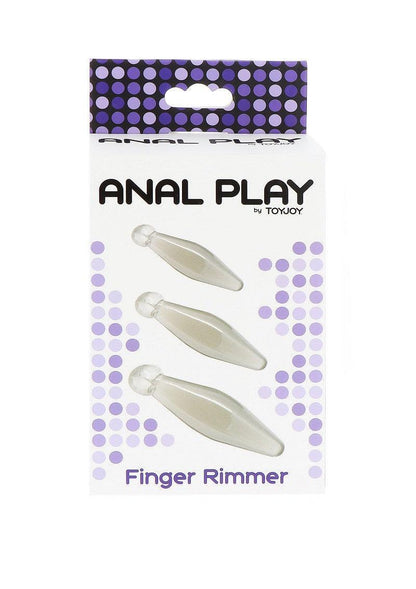 Anal Play Finger Rimmer 3pcs by ToyJoy - Happytoys Sexshop: Toys for Feeling Happy & Easy 😊 - Discreet geleverd