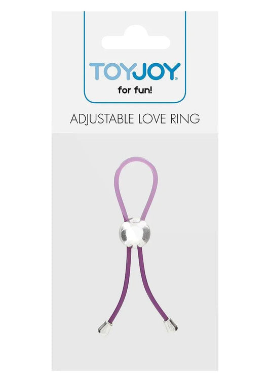 Basics Adjustable Love Ring by ToyJoy - Happytoys Sexshop: Toys for Feeling Happy & Easy 😊 - Discreet geleverd