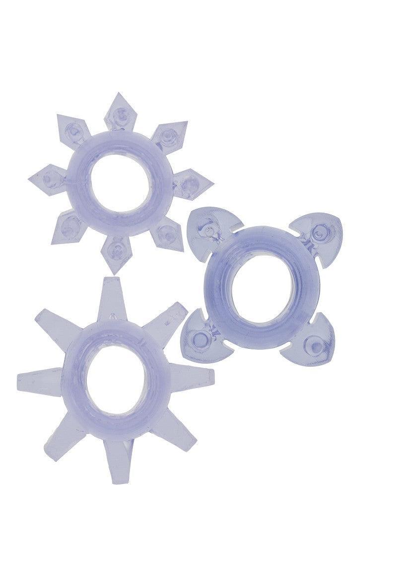 Basics Tickle C-Rings by ToyJoy - Happytoys Sexshop: Toys for Feeling Happy & Easy 😊 - Discreet geleverd