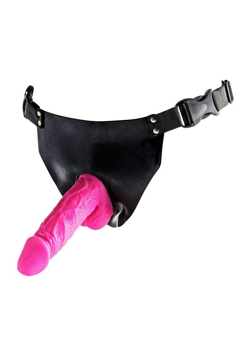 Classics Powergirl Vibrating Strap-On by ToyJoy - Happytoys Sexshop: Toys for Feeling Happy & Easy 😊 - Discreet geleverd