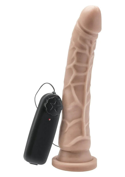 Get Real Dong 8' Vibrating by ToyJoy - Happytoys Sexshop: Toys for Feeling Happy & Easy 😊 - Discreet geleverd