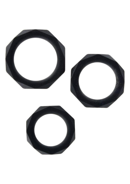ToyJoy Manpower Power Halo C-Ring Set - Happytoys Sexshop: Toys for Feeling Happy & Easy 😊 - Discreet geleverd