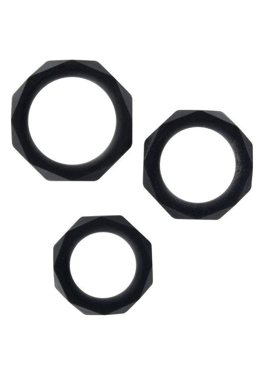 ToyJoy Manpower Power Halo C-Ring Set - Happytoys Sexshop: Toys for Feeling Happy & Easy 😊 - Discreet geleverd