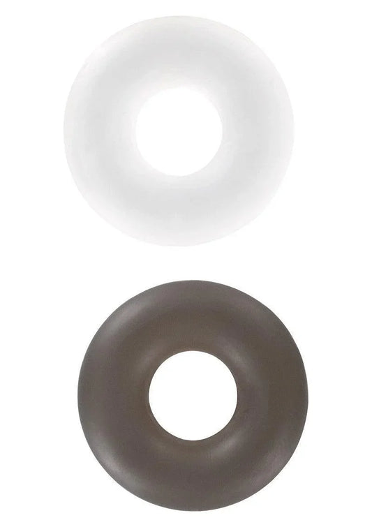 Manpower Stud Rings 2pcs by ToyJoy - Happytoys Sexshop: Toys for Feeling Happy & Easy 😊 - Discreet geleverd